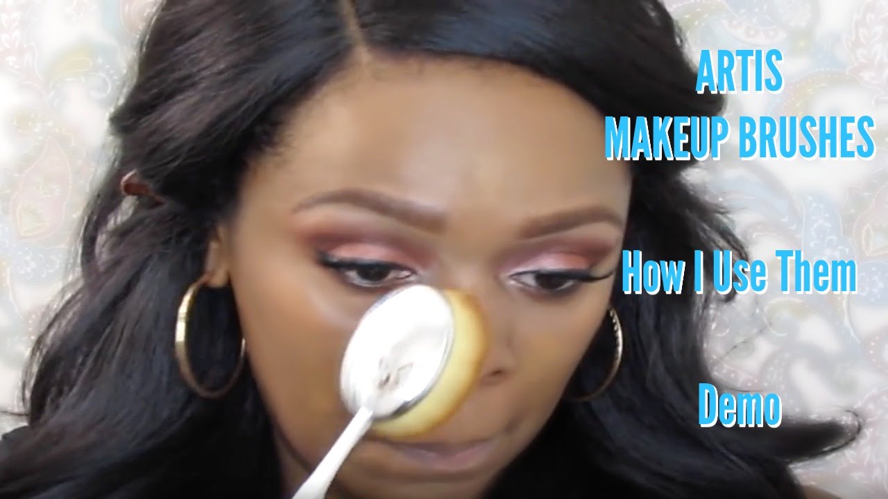 ARTIS MAKEUP BRUSHES How I Use Them ~ DEMO
