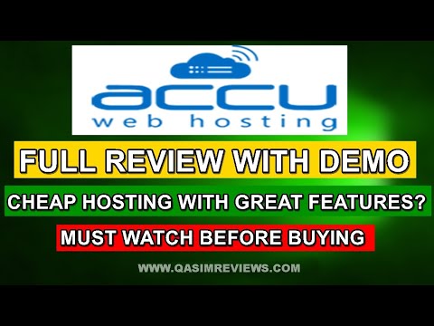 AccuWeb Hosting YouTube video thumbnail