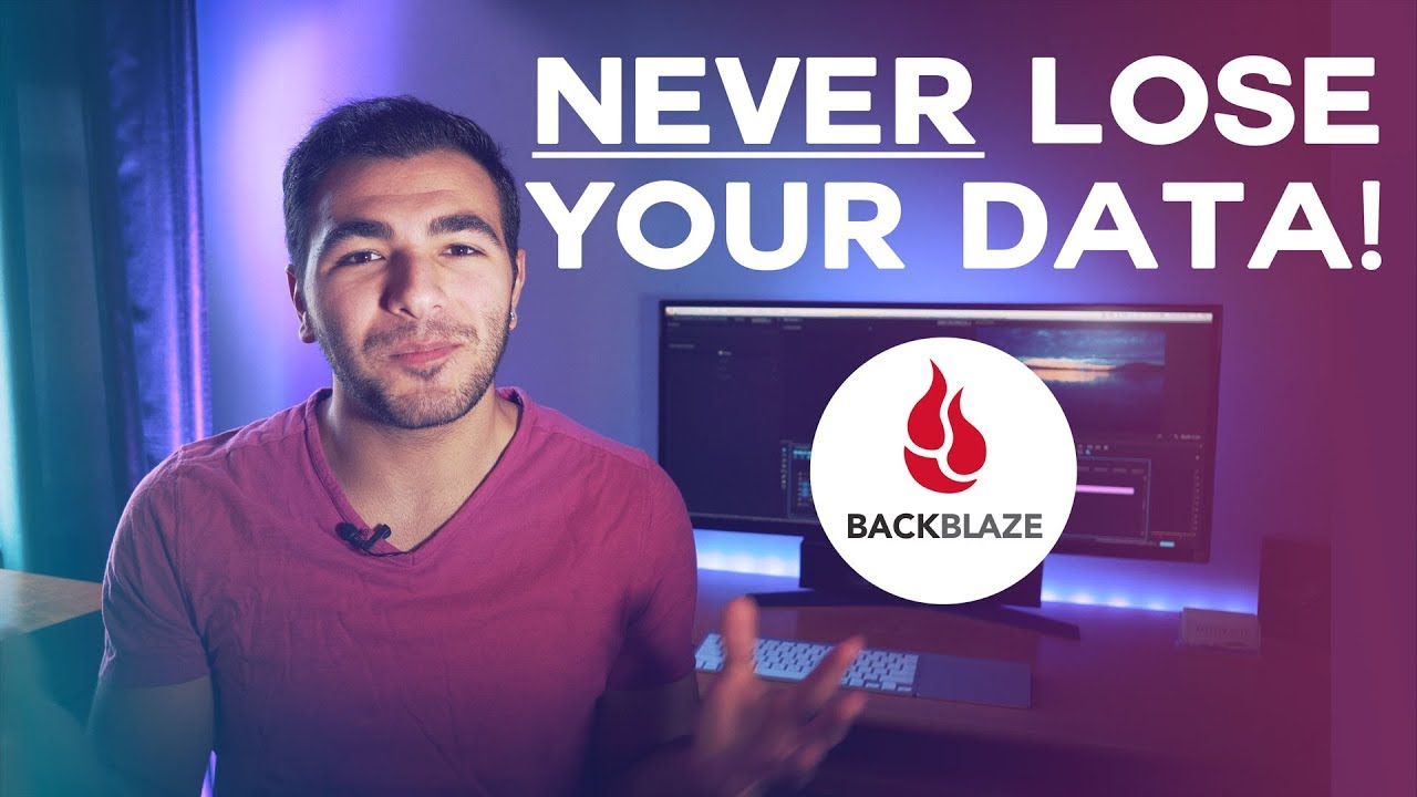 NEVER LOSE YOUR DATA! | Backblaze Cloud Backup Review