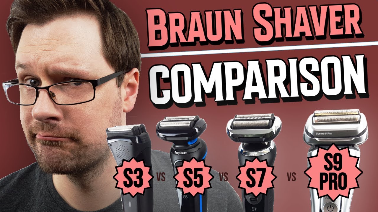 Braun Electric Shaver Comparison
