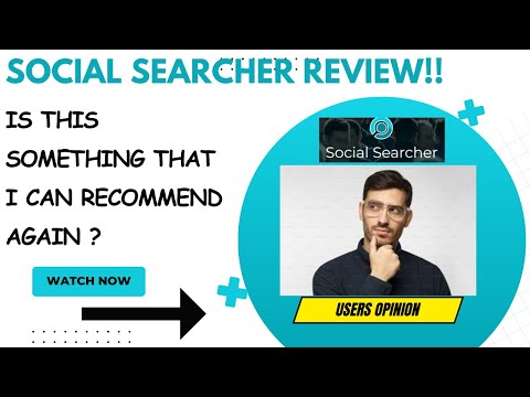 Social Searcher YouTube video thumbnail