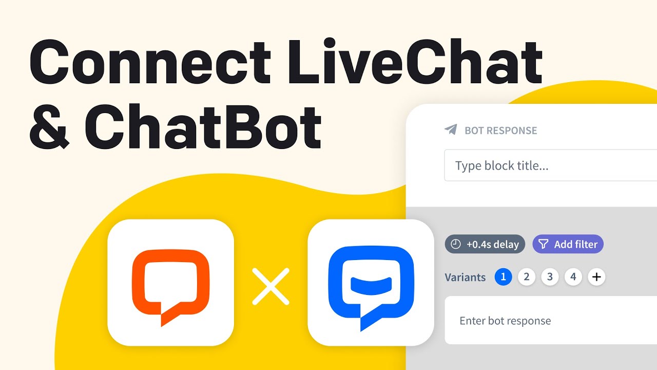 Connect LiveChat and ChatBot