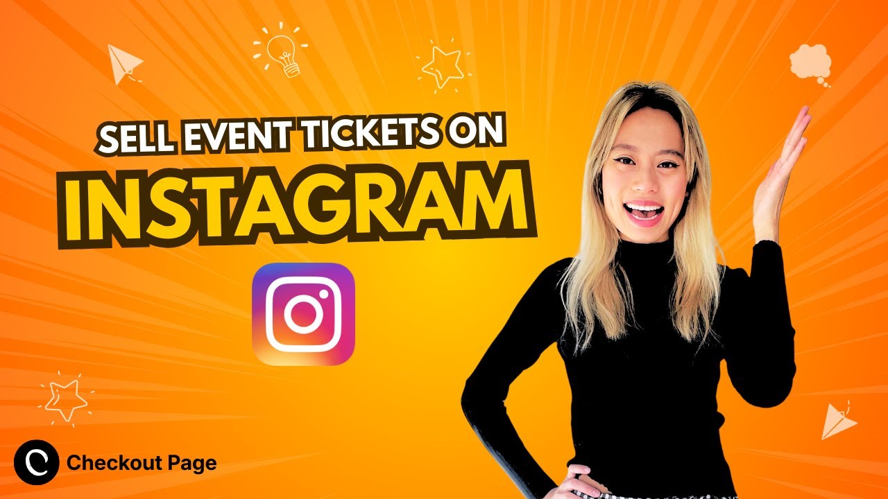 How to sell event tickets directly from your Instagram account with Checkout Page