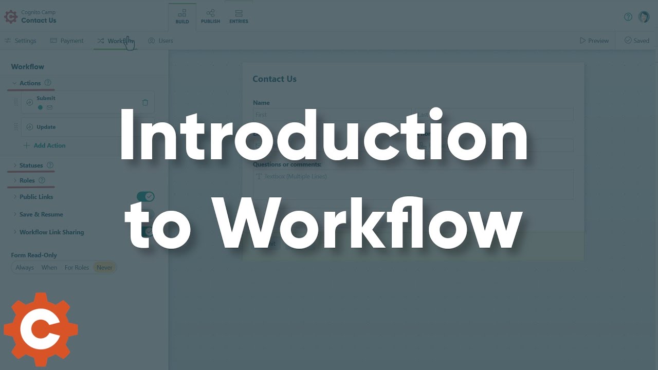 Introduction to Workflow in Cognito Forms