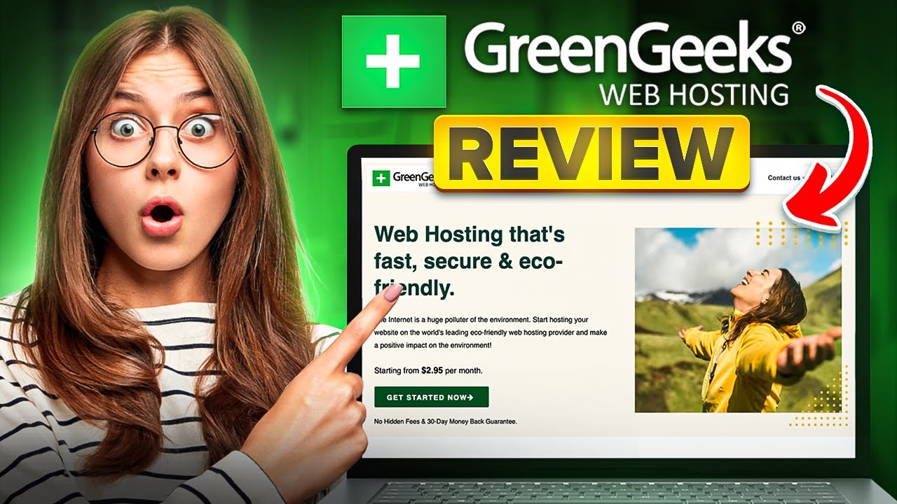 GreenGeeks review eco web hosting