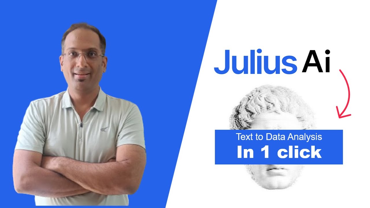 Julius AI Tutorial : From Ideas to Data Analysis & Visualisation in a single click(No Coding needed)