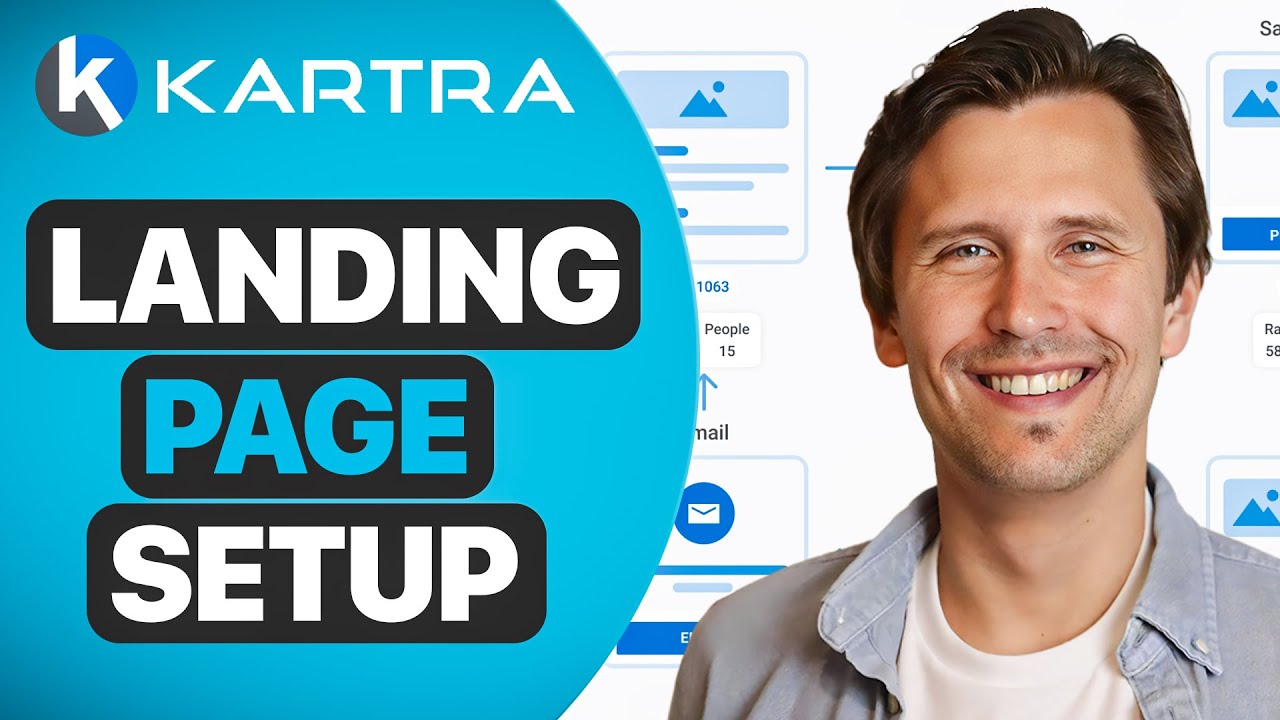 Create landing page in Kartra