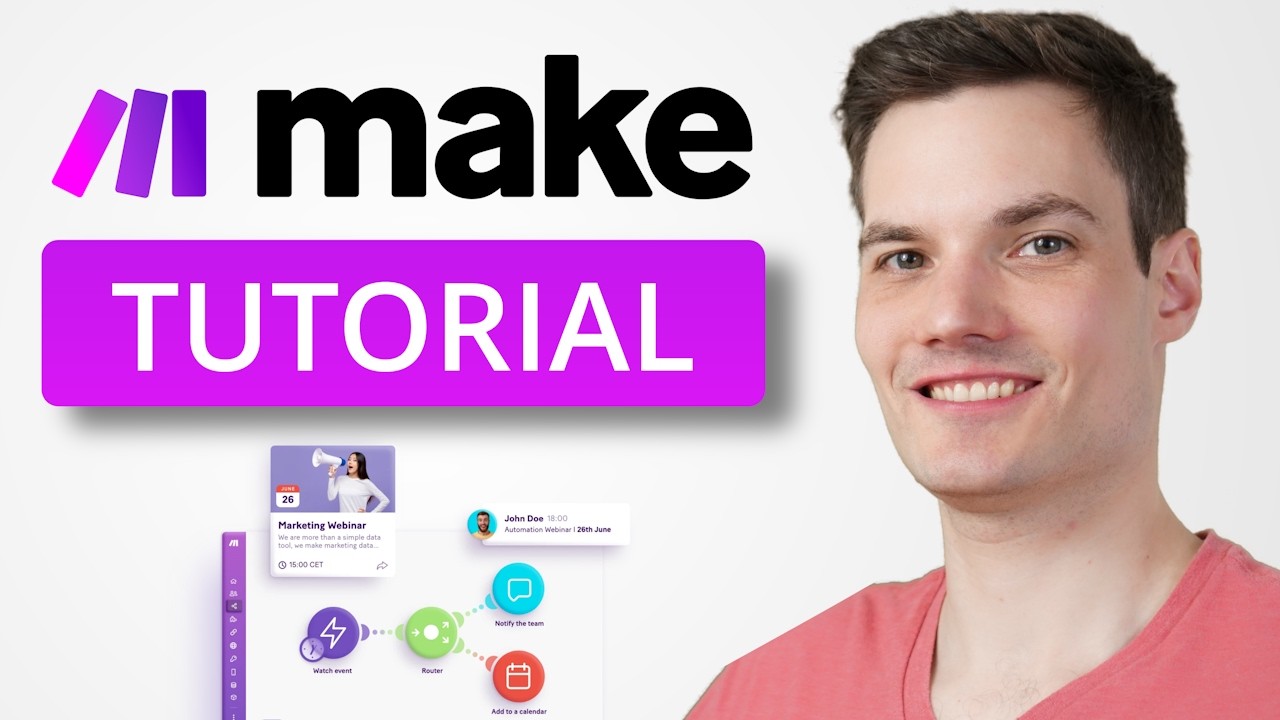 Make.com automation tutorial for beginners