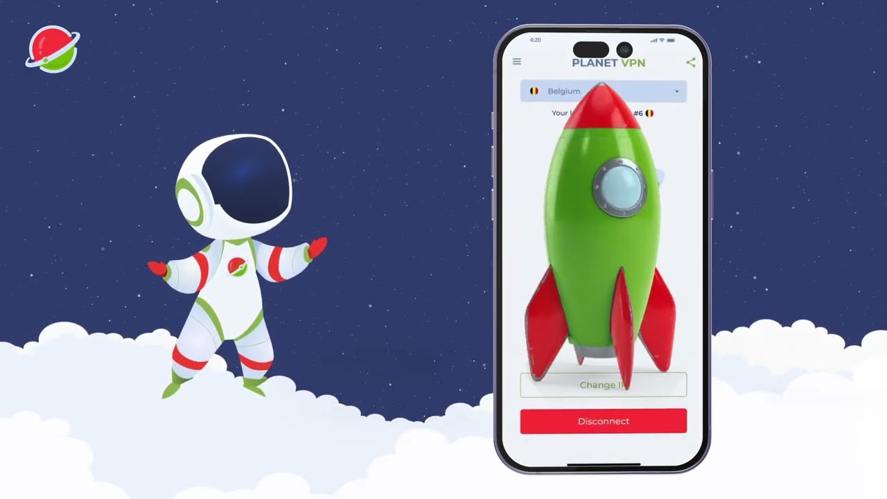 BEST FREE VPN for iPhone in 2026 - Planet VPN in 1 minutes!