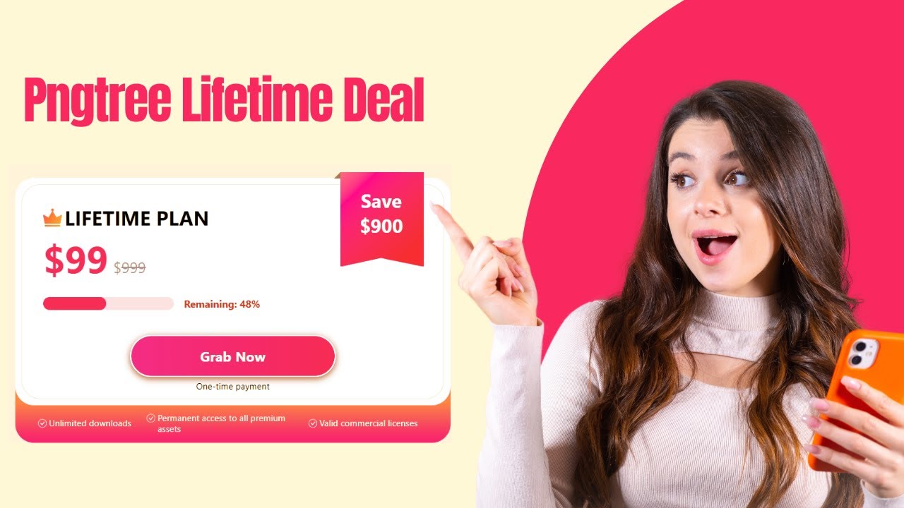 PNGtree lifetime deal review