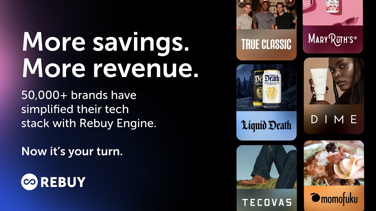 Rebuy: End-to-end personalization platform for ecommerce