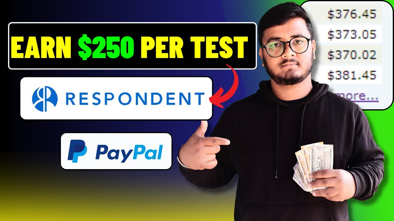 Respondent review earn per test