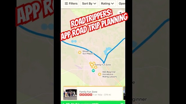 Roadtrippers app review part 2