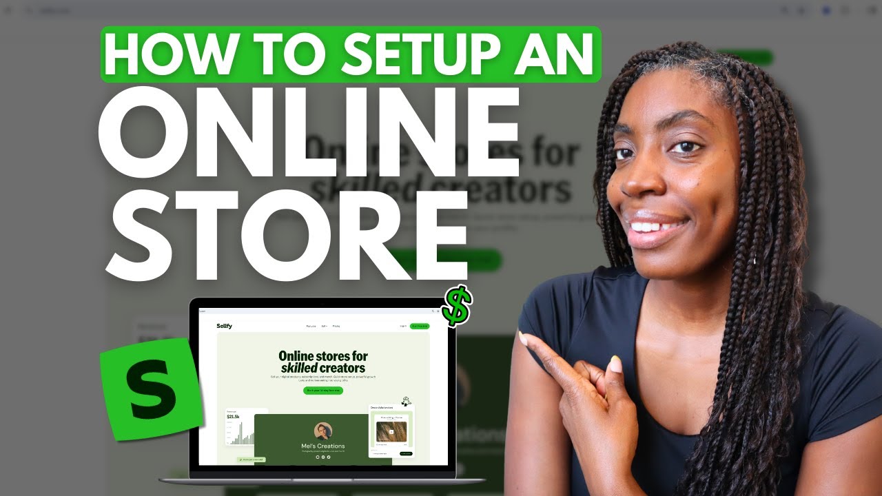 Sell digital products Sellfy step by step