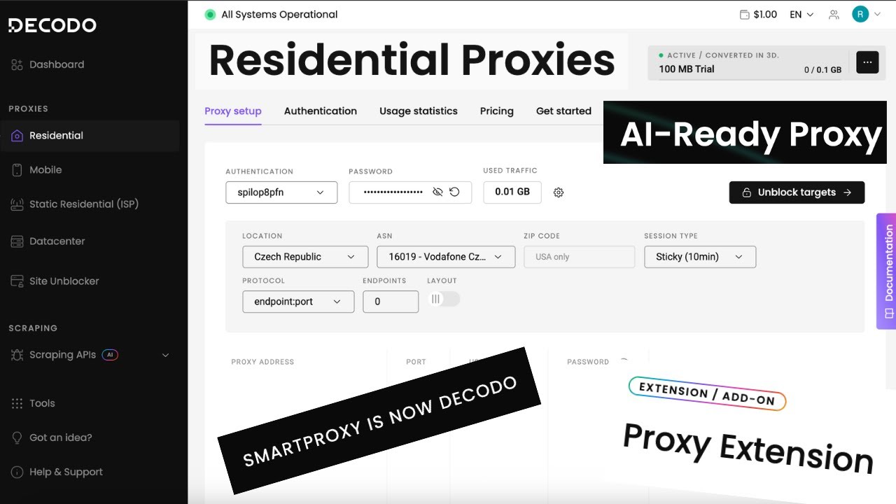 Decodo Smartproxy review