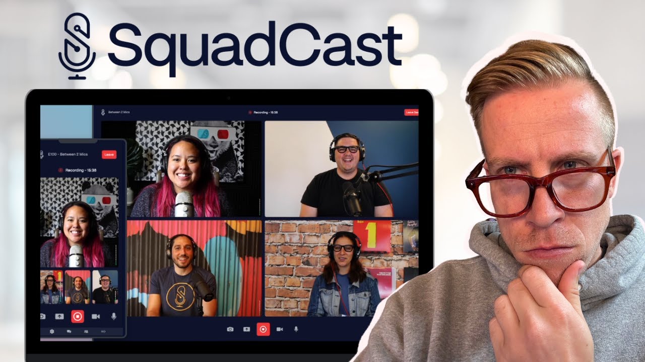 SquadCast tutorial and review