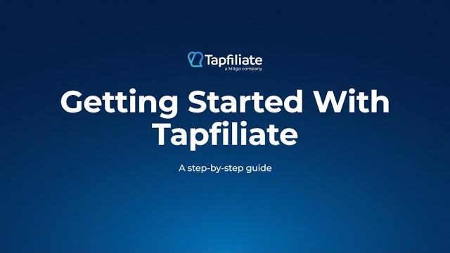 Tapfiliate affiliate program setup tutorial
