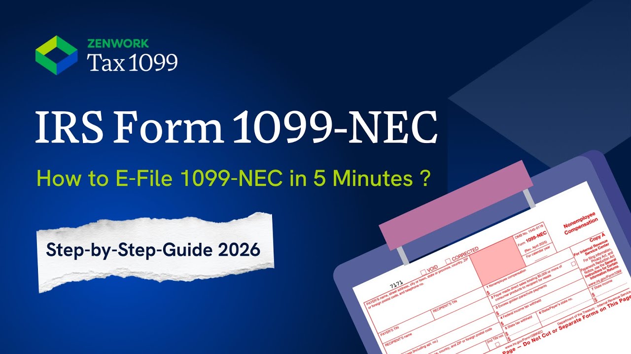 How to File 1099-NEC in 5 Minutes with Tax1099