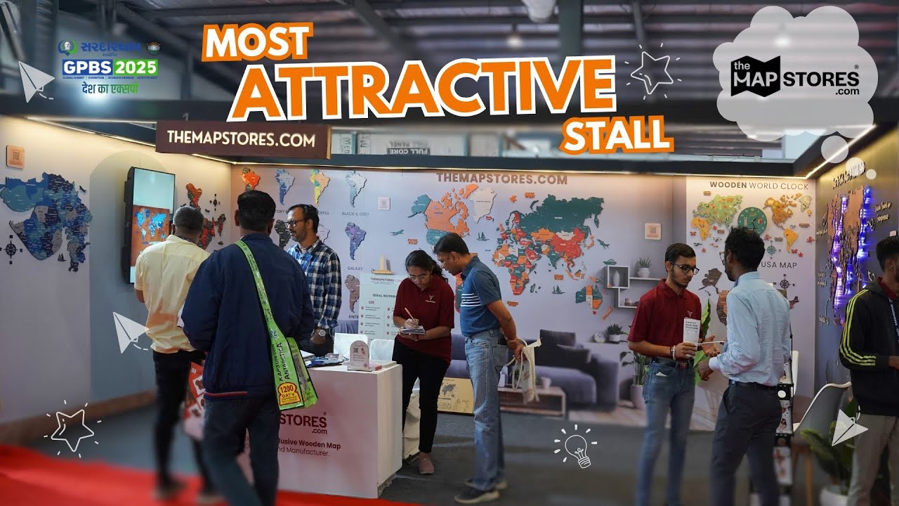 The Map Store exhibition stall