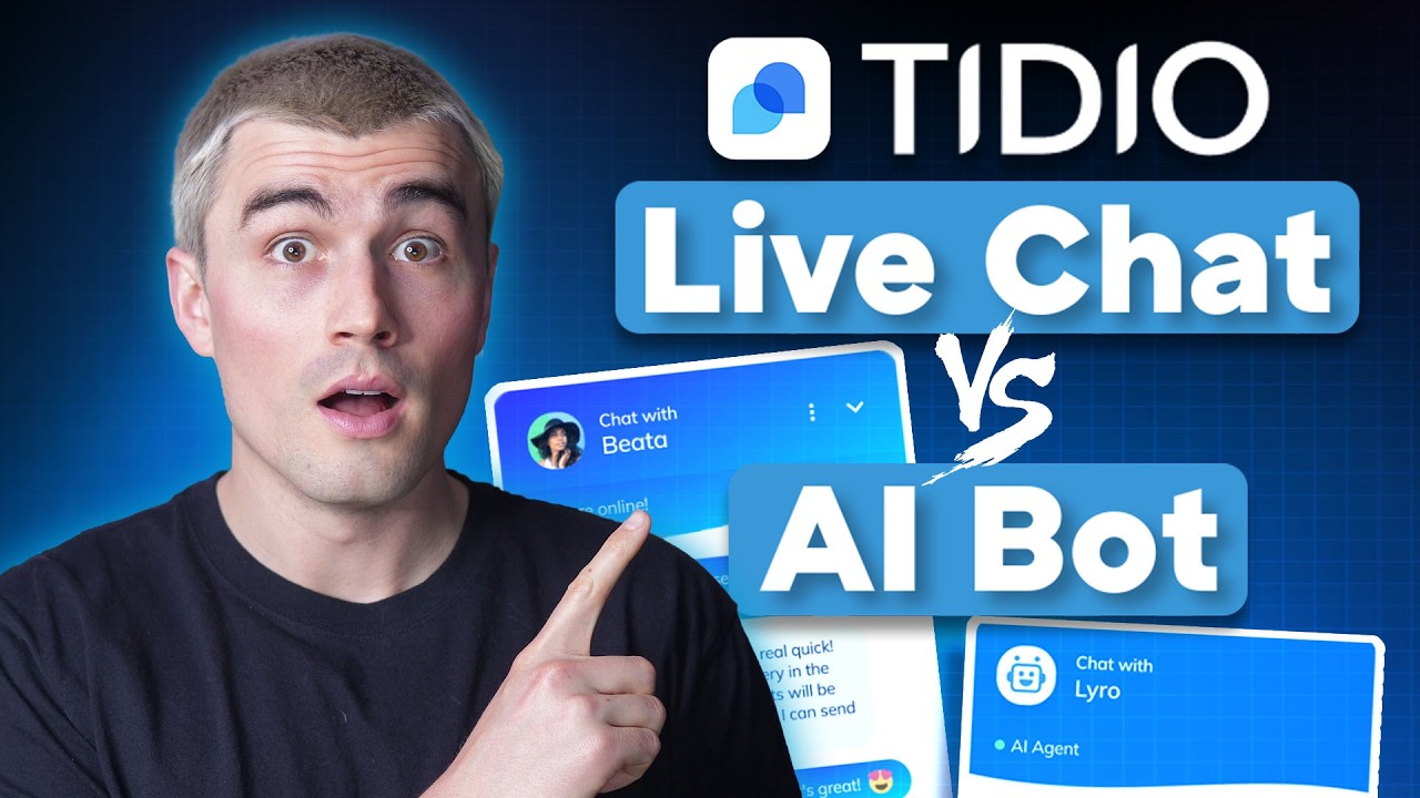 Tidio live chat AI chatbot review