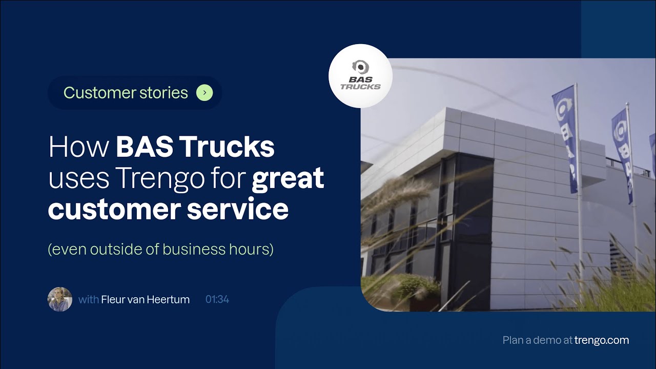 Trengo BAS Trucks customer service case
