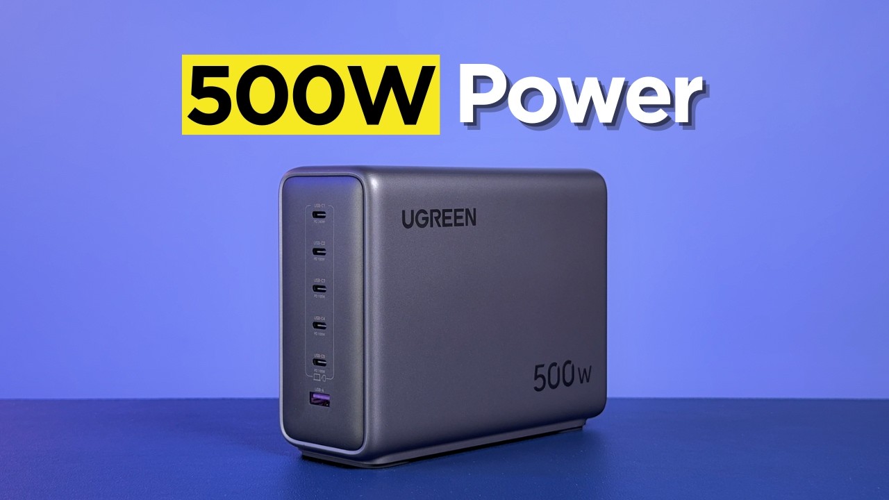 UGREEN Nexode 500W charger review