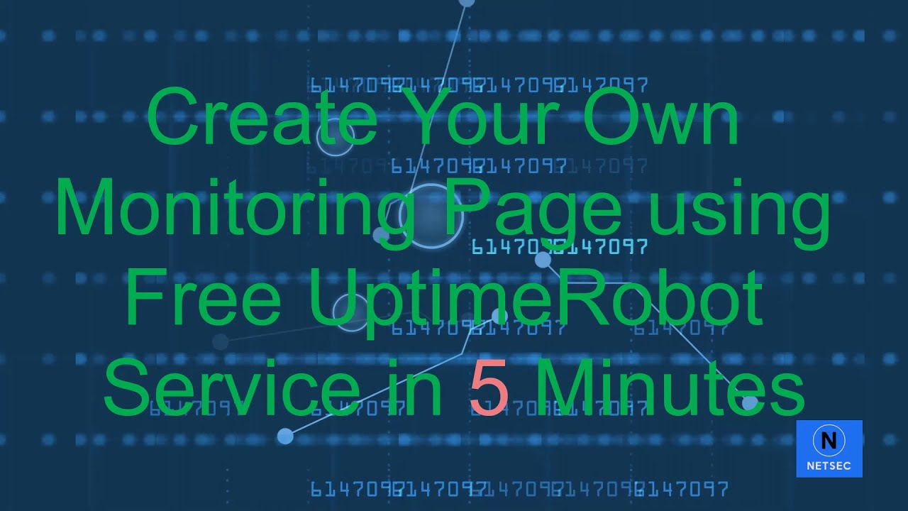 Free website monitoring with UptimeRobot