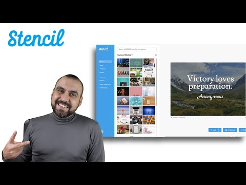 Stencil YouTube video thumbnail
