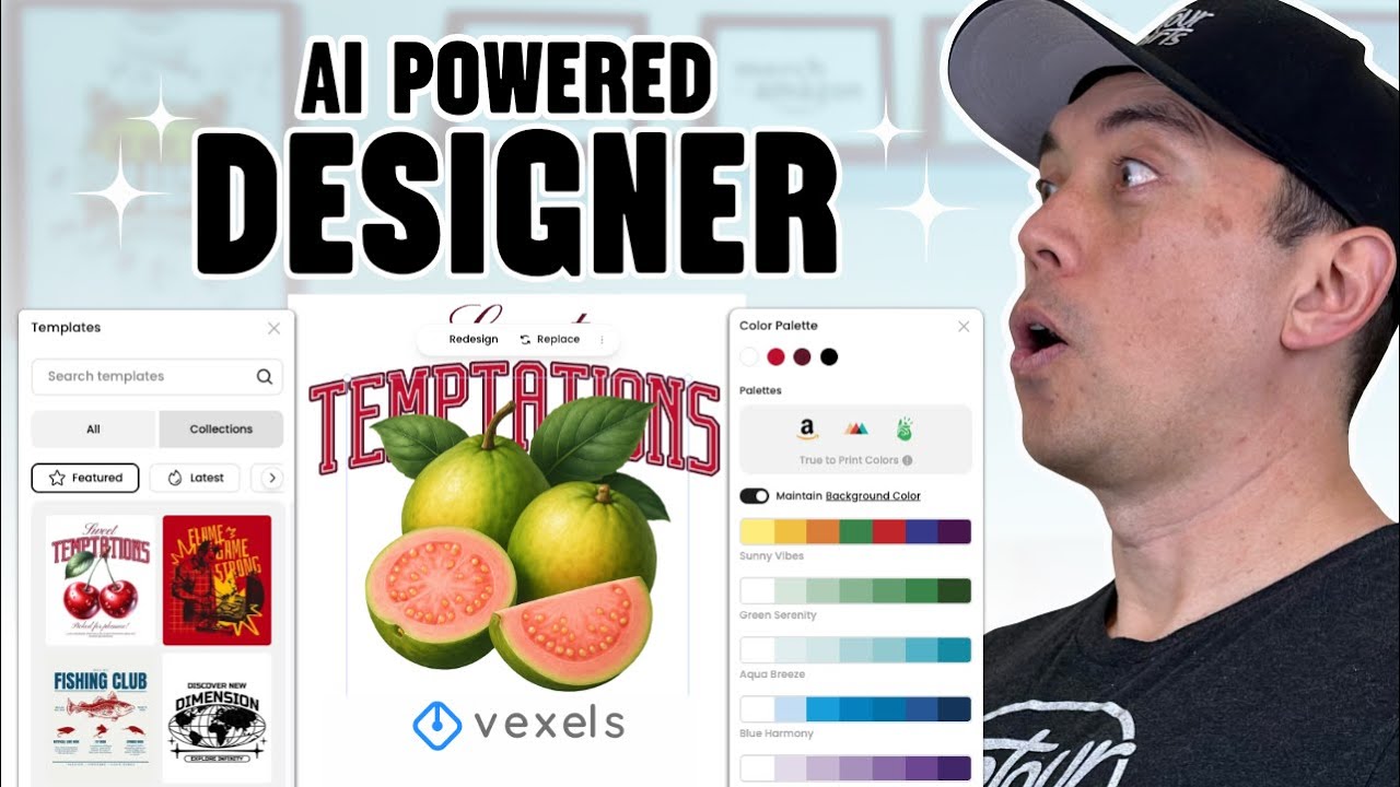 Vexels Designer AI upgrades tutorial