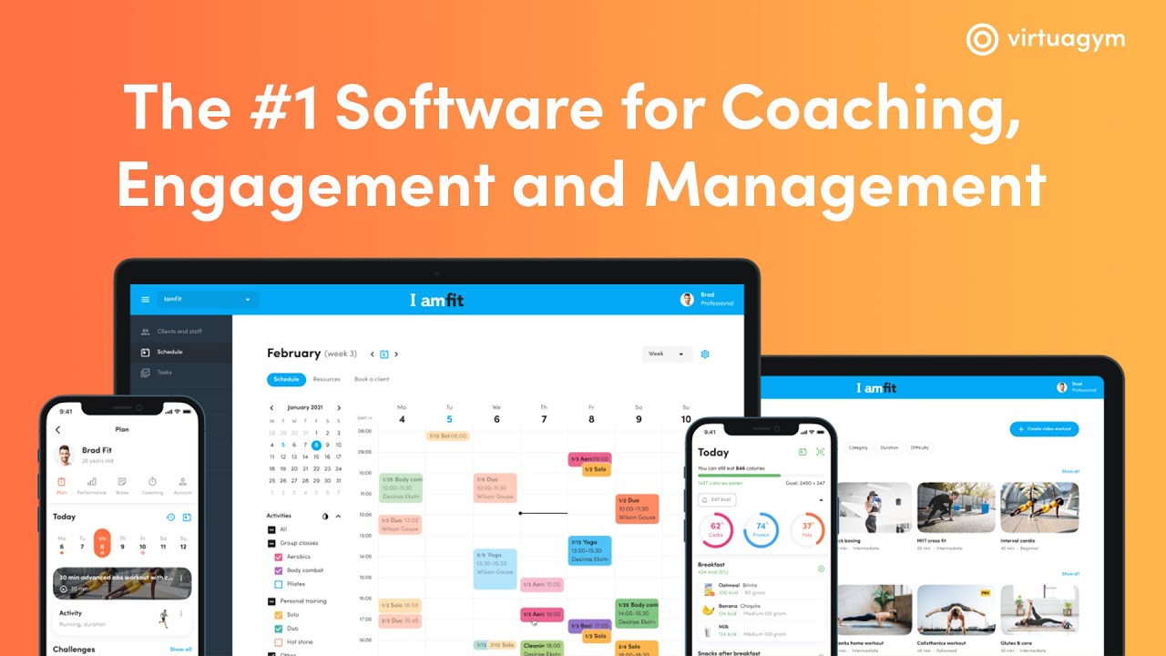 Virtuagym all-in-one fitness software