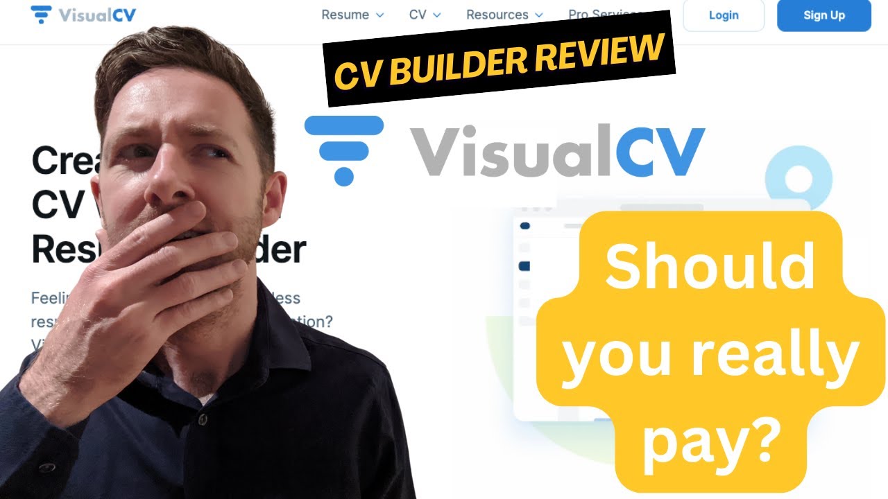 VisualCV CV builder review