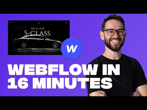 Webflow YouTube video thumbnail