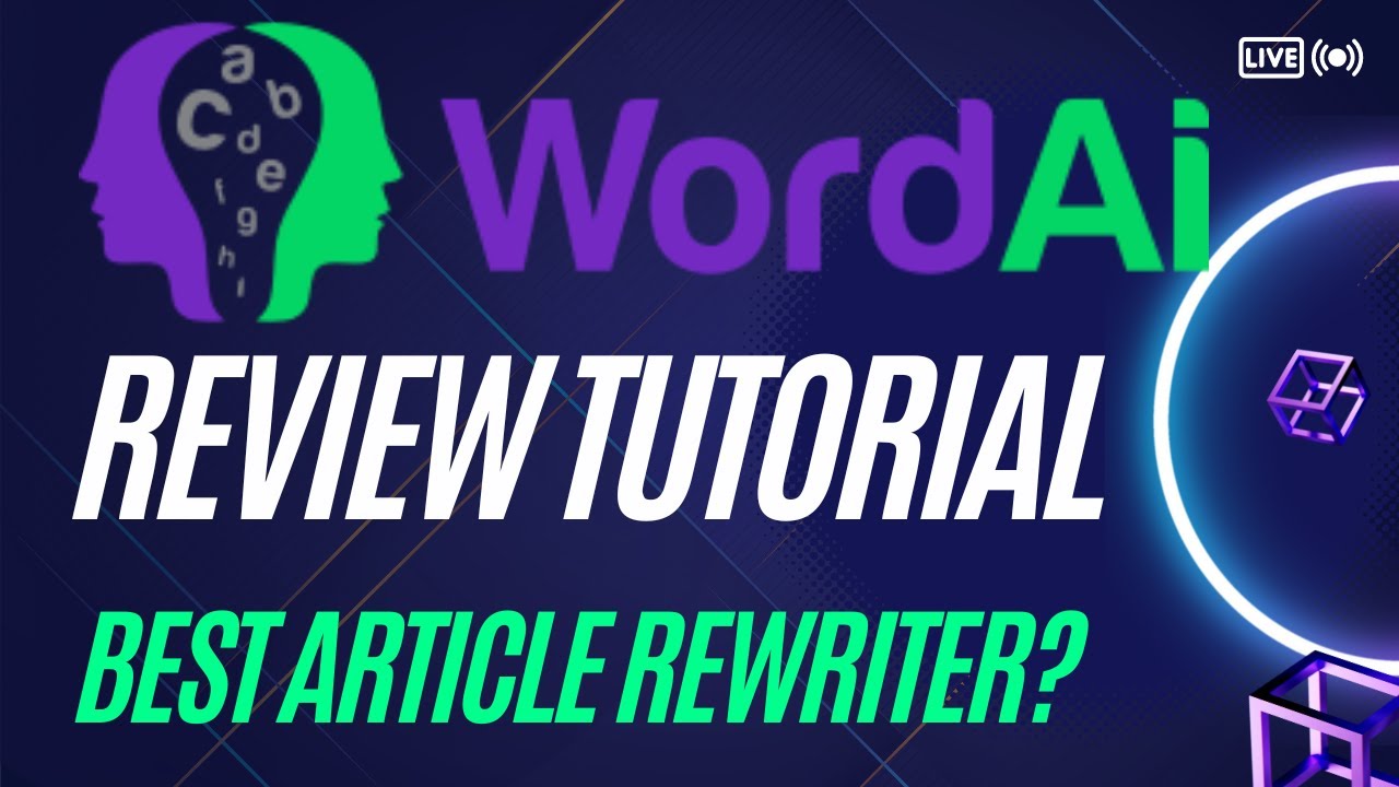 WordAI review and tutorial