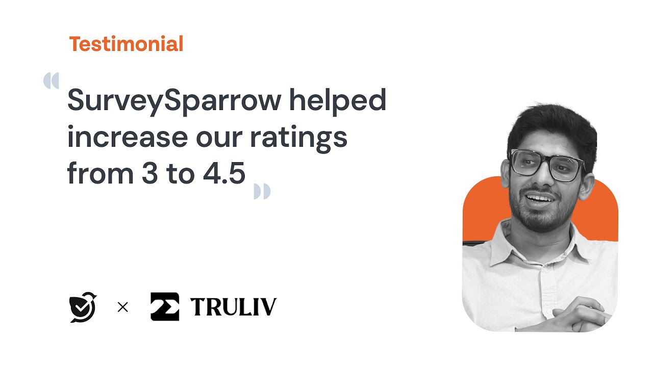 How Truliv improved review management with SurveySparrow